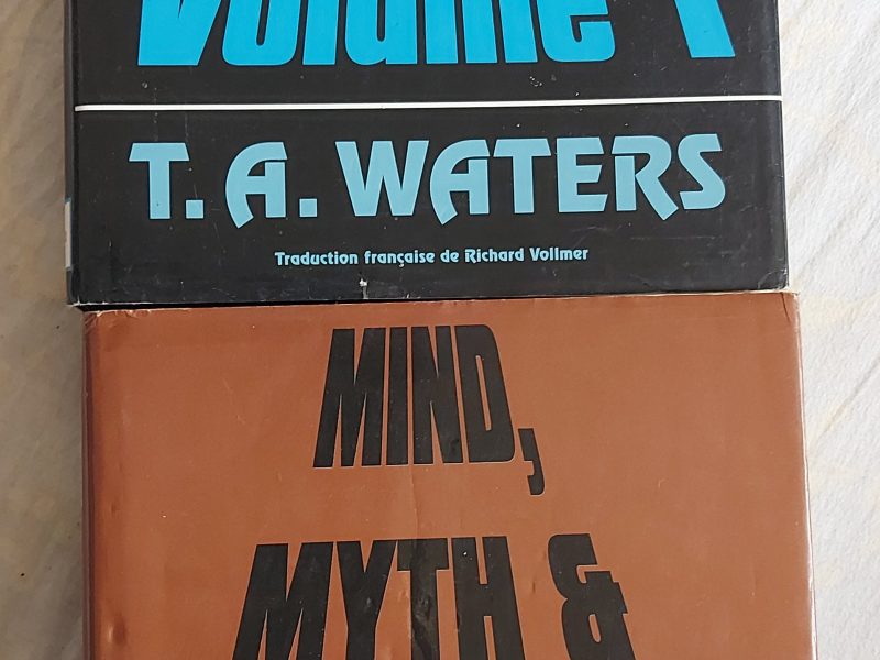 MIND, MYTH MAGIC TOME 1 ET 2 T.a.Waters
