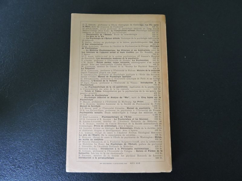 PAYOT Précis de prestidigitation Bruce Elliott Edition 1953