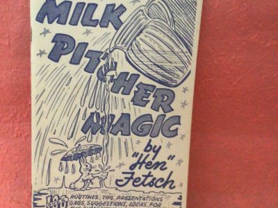 Milk Pitcher magic