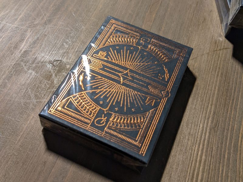 Rarebit - Deck Playing Cards Theory 11 - Copper Gold Edition