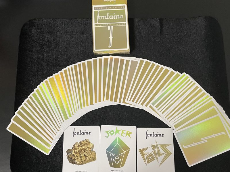 Fontaine Cards GOLD Holo Edition
